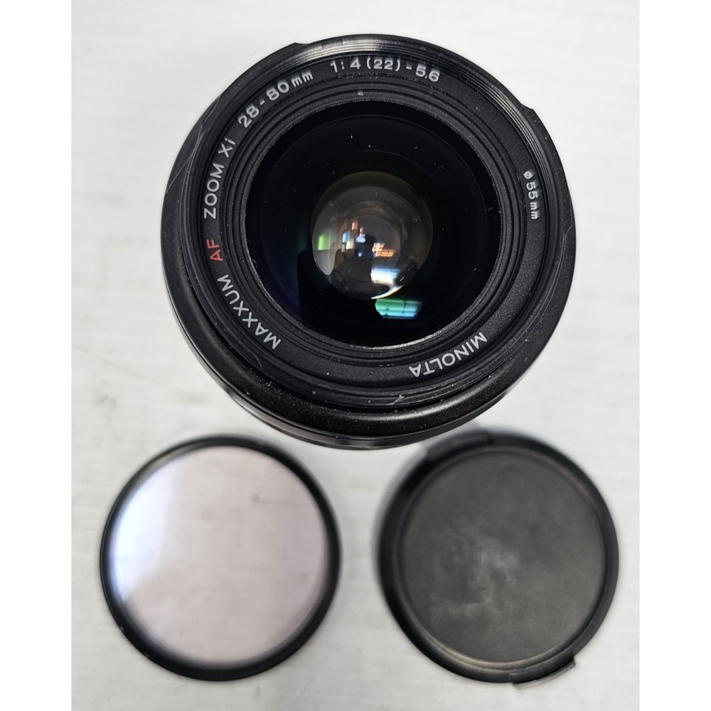 Minolta Maxxum AF Zoom Xi‎ 28-80mm 1: 4-5.6 - With HOYA 55mm Skylight  Filter